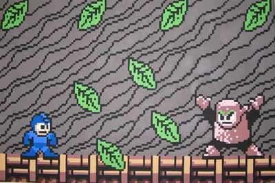Mega Man vs. Wood Man